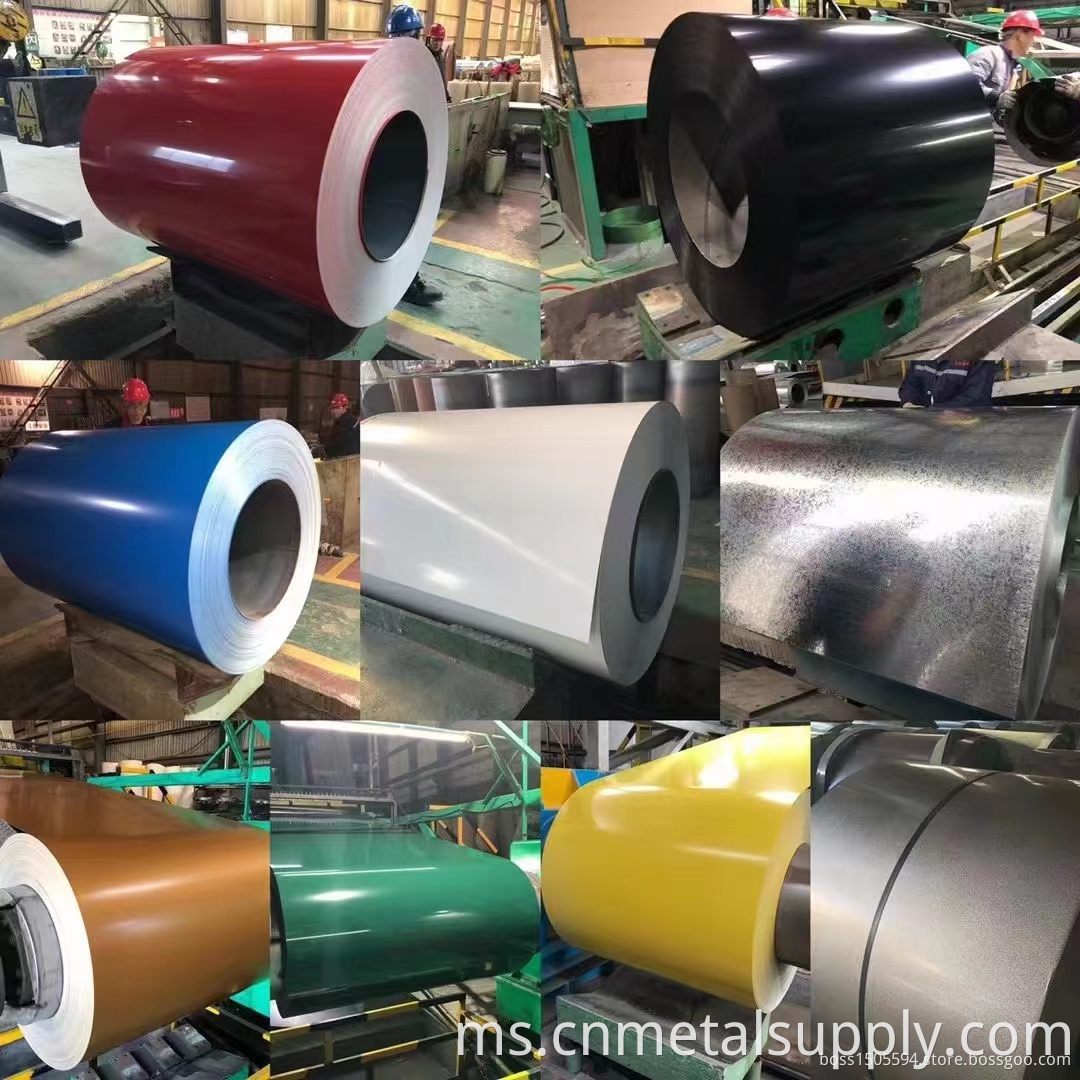 Color coated steel coil